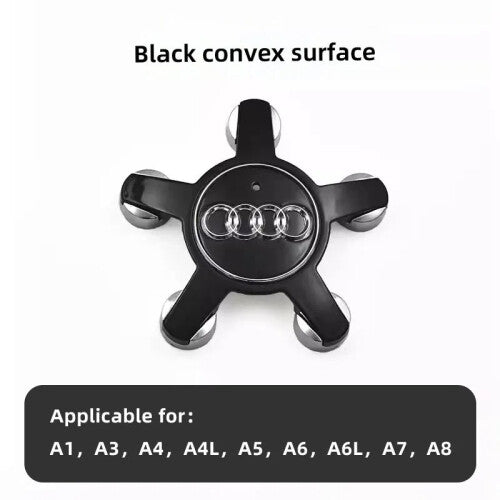 4pcs Audi Wheel Centre Caps – A1 A3 A4 A5 A6 A7 A8 | Multi-Color
