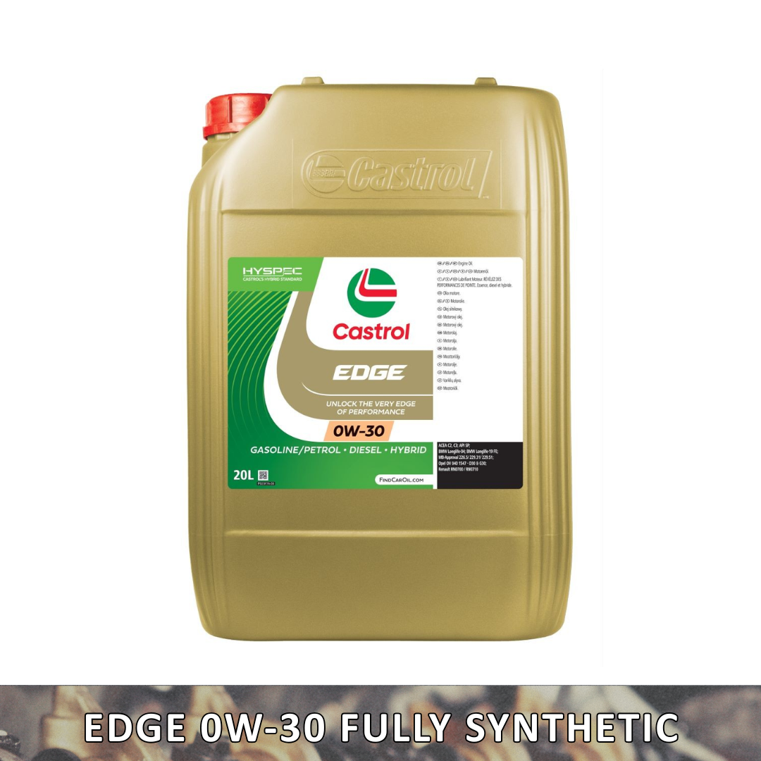 Castrol EDGE 0W-30 Car Engine Oil Fully Synthetic | Hyspec | 1, 4, 5 , 8, 20L