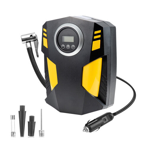 12V Digital Tyre Inflator Pump – 150 PSI with LED & Auto Stop