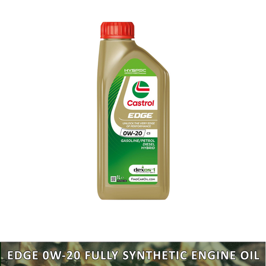 Castrol EDGE 0W-20 C5 Fully Synthetic Engine Oil w/ Hyspec Standard, 1, 4, 5, 8L