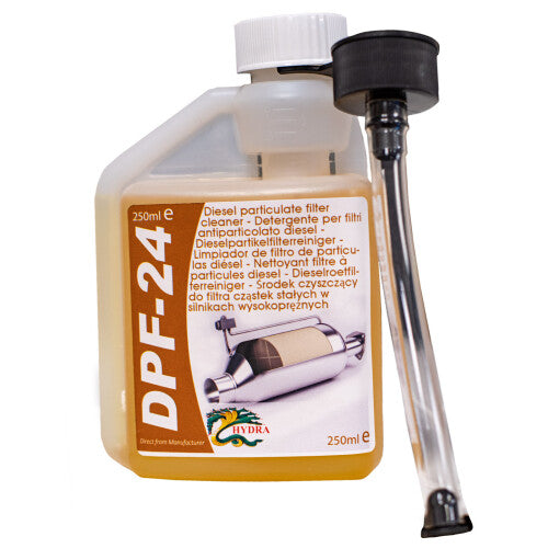Hydra DPF-24 Diesel Fuel Additive – 250ml DPF Cleaner