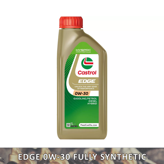 Castrol EDGE 0W-30 Car Engine Oil Fully Synthetic | Hyspec | 1, 4, 5 , 8, 20L