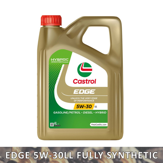 Castrol EDGE 5W-30 LL Fully Synthetic Engine Oil – 4L | HYSPEC Standard