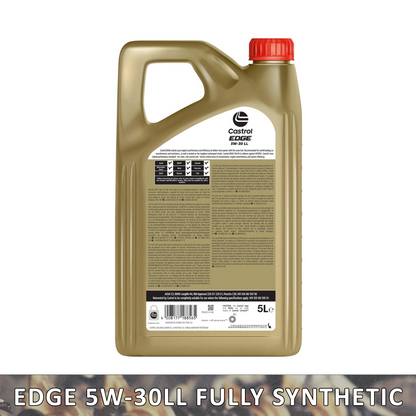 Castrol EDGE 5W-30 LL Fully Synthetic Engine Oil – 5L UK