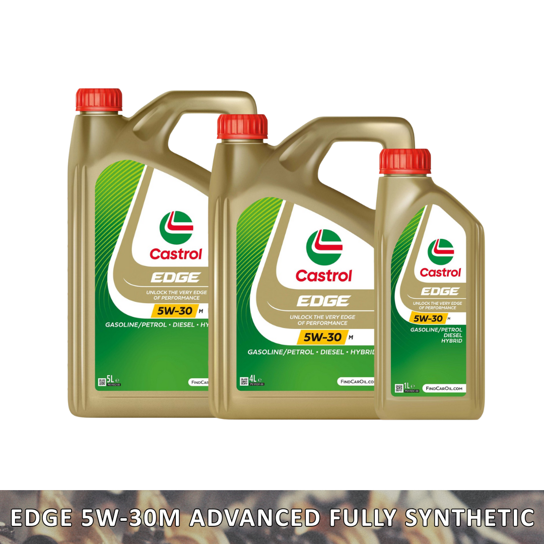 Castrol EDGE 5W-30 M Car Engine Oil Fully Synthetic, 1, 4, 5 or 8L
