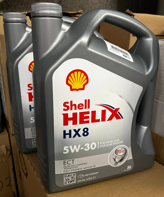Shell Helix Ultra 5W‑30 Fully Synthetic Engine Oil 5 L
